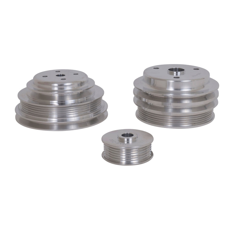 BBK 85-97 GM Truck 305 350 Underdrive Pulley Kit - - 1598-C-Dub Tech