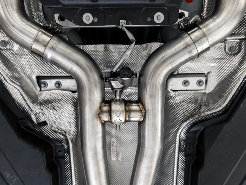 AWE Tuning 2019+ Mercedes-Benz C63 AMG Coupe (W205) SwitchPath Cat-Back - 3025-11005-C-Dub Tech