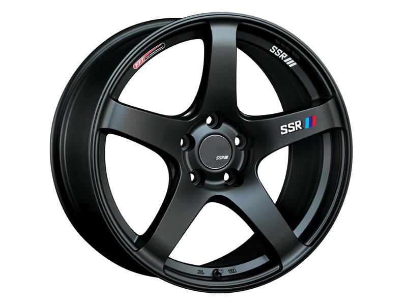 SSR GTV01 18x9.0 5x114.3 35mm Offset Flat Black Wheel SC300 - T418900+3505GMB