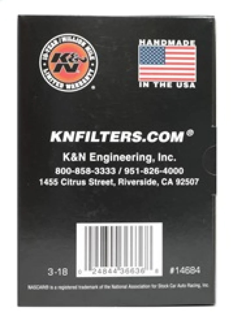 K&N Universal Round Clamp-On Air Filter 3in Flange ID x - RU-5288