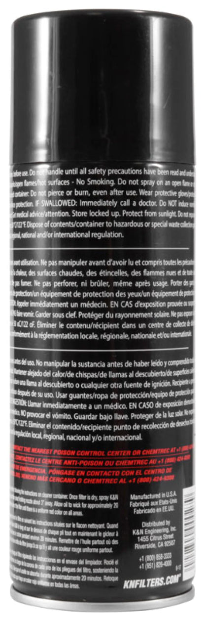 K&N 12.25 oz. Aerosol Air Filter Oil - 99-0516