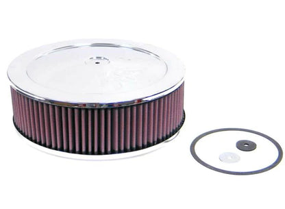 K&N Custom Round Filter 2-5/8in FLG / 11in Dia / - 60-1140