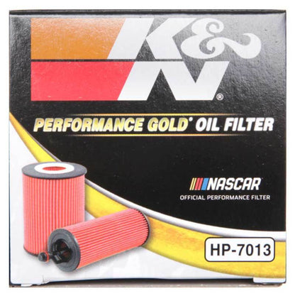 K&N 07-09 Mazdaspeed3 Performance Gold Oil Filter (OEM style cartridge - HP-7013