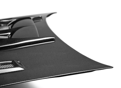 Seibon 06-07 Subaru WRX/STi CW Carbon Fiber Hood - HD0607SBIMP-CW