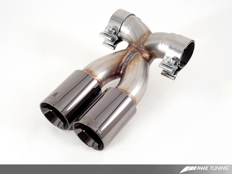 AWE Tuning Optional Porsche 987 Cayman/S Boxster/S Muffler Tip Set - 3010-23014-C-Dub Tech
