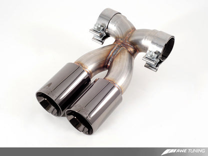 AWE Tuning Optional Porsche 987 Cayman/S Boxster/S Muffler Tip Set - 3010-23014-C-Dub Tech