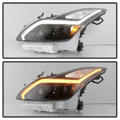 xTune Infiniti G37 Coupe (non-AFS) 08-15 Projector Headlights - Black - 9039331