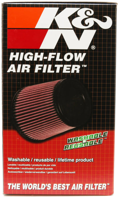 K&N Uni Oval Tapered Air Filter 3.5in 10 Deg. Flg - RF-1033