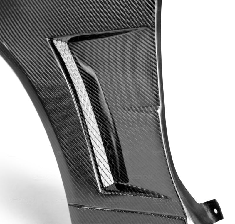 Seibon 99-01 Nissan Skyline R34 NSW-Style Carbon Fiber (Gloss Finish) - FF9901NSR34-NSW