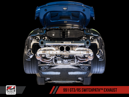 AWE Tuning Porsche 991 GT3 / RS SwitchPath Exhaust - - 3025-33016-C-Dub Tech