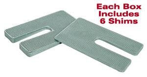 SPC Performance ZINC SHIMS 3 x 6 x 0.5 deg. - 10503