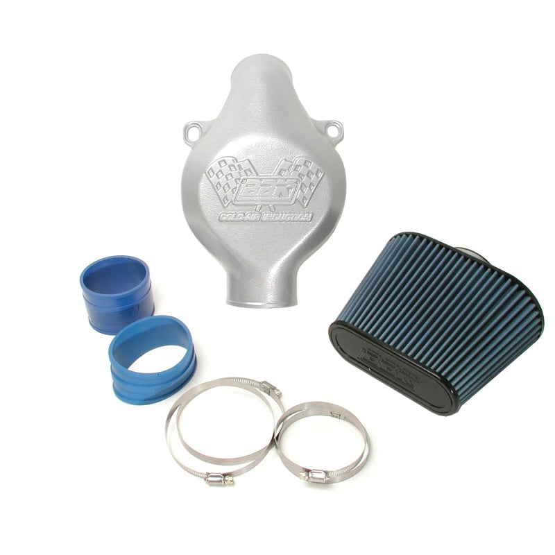BBK 97-04 Corvette Cold Air Intake Kit - Titanium Silver - 1726-C-Dub Tech