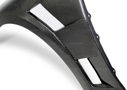 Seibon 14-15 Lexus IS250/350 10mm Wider Carbon Fiber Fenders - FF14LXIS-W
