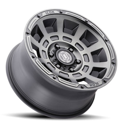 ICON THRUST SMOKED SATIN BLACK TINT