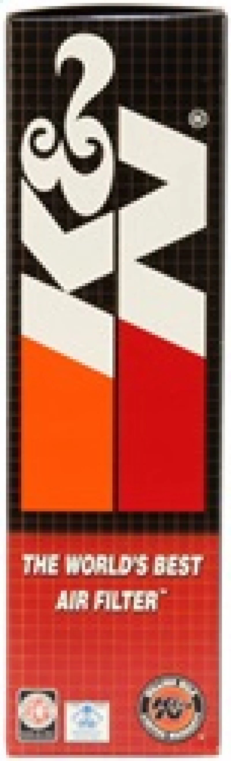 K&N Custom Air Filter - Oval - 11.5in O/S L - E-3505