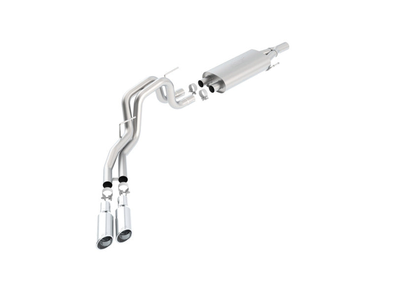 Borla 10-14 Ford F-150 SVT Raptor 6.2L-8cyl SS Catback Exhaust - 140383-C-Dub Tech