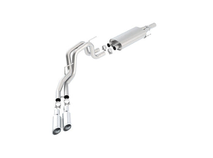 Borla 10-14 Ford F-150 SVT Raptor 6.2L-8cyl SS Catback Exhaust - 140383-C-Dub Tech
