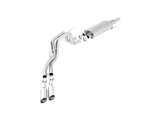 Borla 10-14 Ford F-150 SVT Raptor 6.2L-8cyl SS Catback Exhaust - 140383-C-Dub Tech
