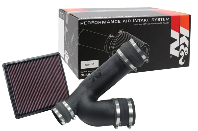 K&N 18-19 Ford F-150 V6-2.7L F/I Performance Air Intake System - 57-2602