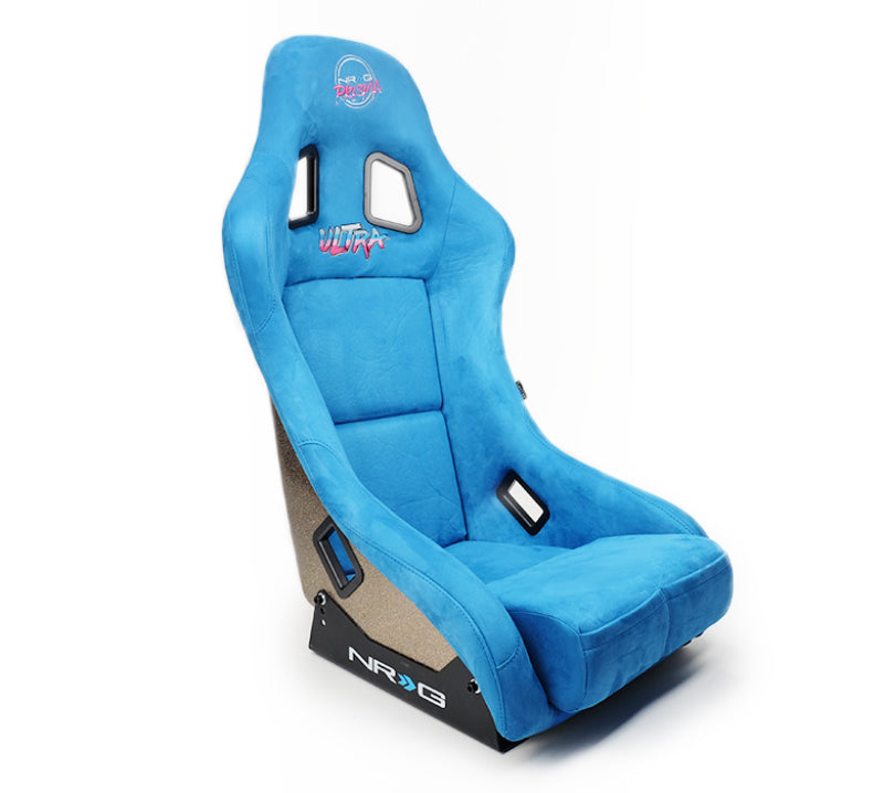 NRG FRP Bucket Seat ULTRA Edition - Medium (Blue Alcantara/Pearlized - FRP-303BL-ULTRA