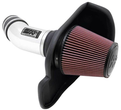 K&N Performance Intake Kit TYPHOON; 11 Dodge Challenger 6.4L V8 - 69-2545TP