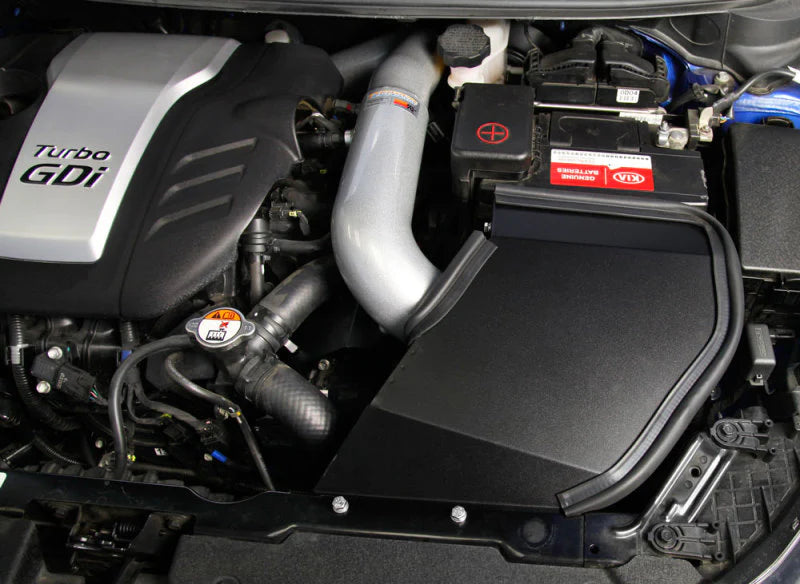 K&N 14-16 Kia Forte Coup L4-1.6L F/I Silver Typhoon Short - 69-5316TS
