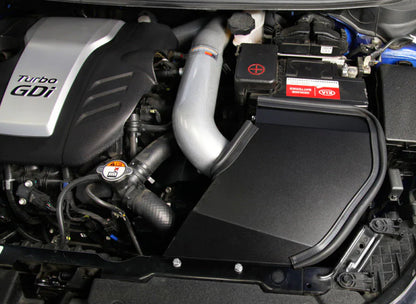 K&N 14-16 Kia Forte Coup L4-1.6L F/I Silver Typhoon Short - 69-5316TS