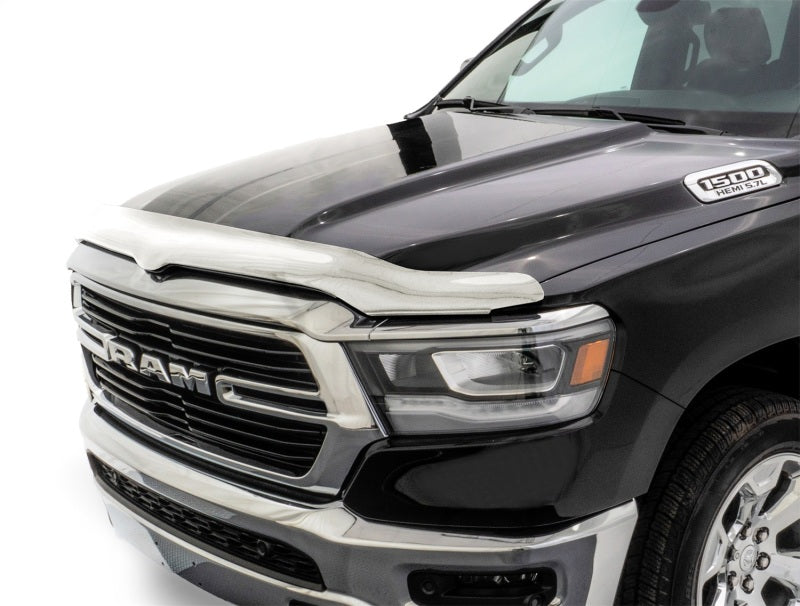 AVS 2019 RAM 1500 High Profile Hood Shield - Chrome - 680953-C-Dub Tech