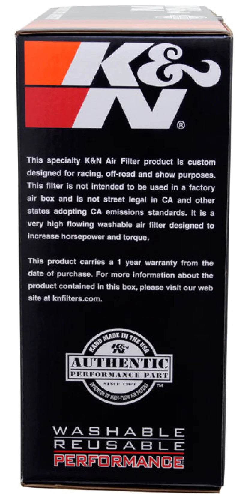 K&N Flow Control Custom Assembly - 2BBL HOL. W/ CHK - 61-2000
