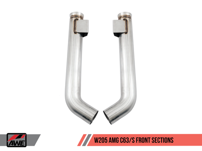 AWE Tuning Mercedes-Benz W205 AMG C63/S Coupe Track Edition Exhaust - 3020-31020-C-Dub Tech