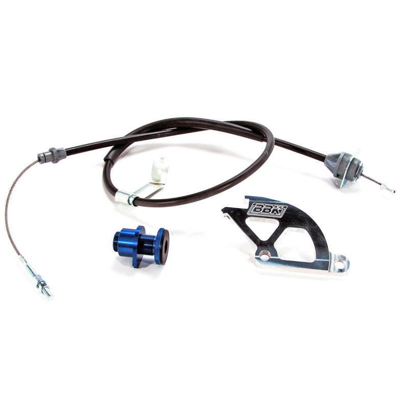 BBK 79-95 Mustang Adjustable Clutch Quadrant Cable And Firewall Adjuster - 15055-C-Dub Tech