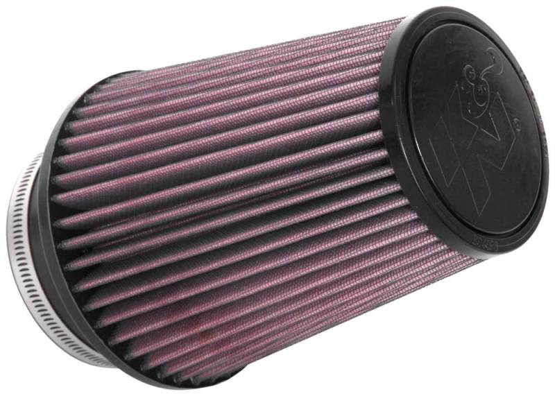 K&N Universal Clamp-On Air Filter 4in FLG / 6in B - RU-4680