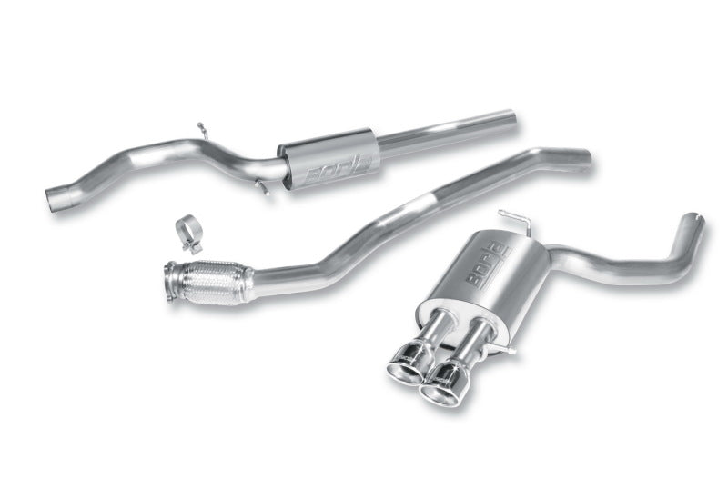 Borla 09-15 Audi A4 Quattro Base SS Catback Exhaust - 140315-C-Dub Tech