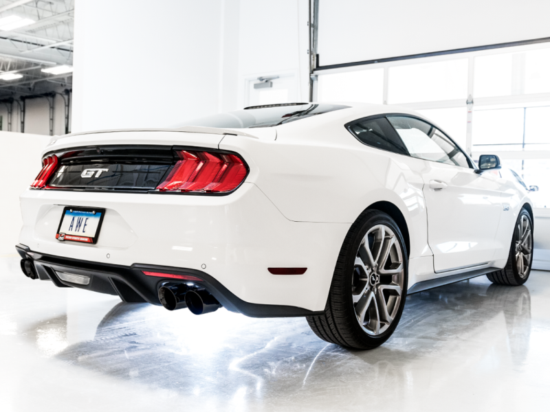 AWE Tuning 2018+ Ford Mustang GT (S550) Cat-back Exhaust - - 3015-43106-C-Dub Tech
