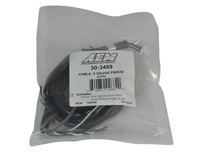 AEM Power Harness for 30-0300 X-Series Wideband Gauge - 30-3459