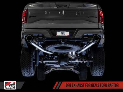 AWE Tuning 2017+ Ford Raptor 0 FG Performance Exhaust System - 3015-33106-C-Dub Tech