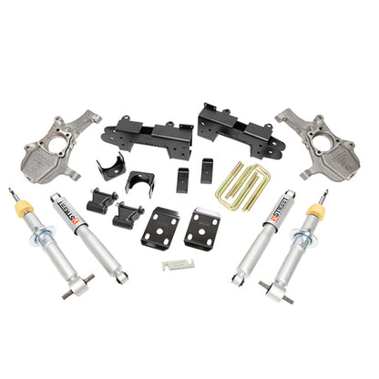 Belltech LOWERING Kit 2019 Chevy Silverado 1500/GMC Sierra 1500 4x4 - 1041SP-C-Dub Tech
