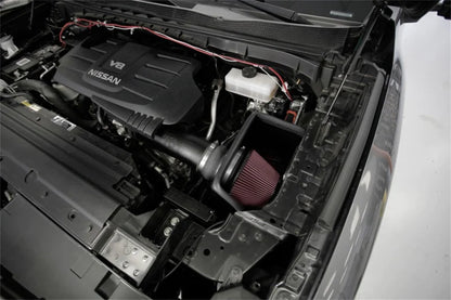 K&N 2017 Nissan Titan V8-5.6L F/I Aircharger Performance Intake - 63-6019