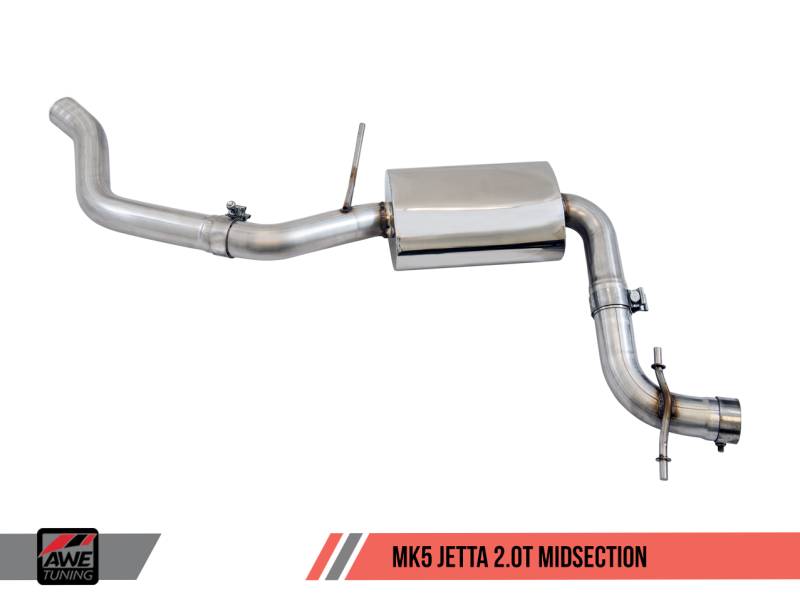 AWE Tuning Mk5 Jetta 2.0T - GLI Track Edition Exhaust - 3020-23032-C-Dub Tech
