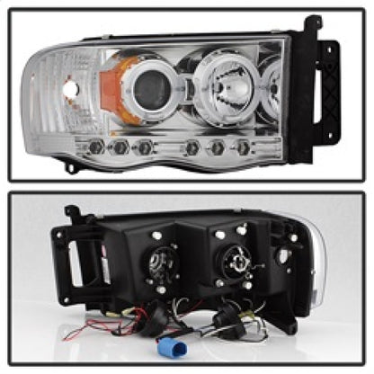 Spyder Dodge Ram 1500 02-05/Ram 2500 03-05 Projector Headlights LED - 5009982