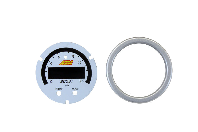 AEM X-Series Pressure 0-15psi Gauge Accessory Kit - 30-0309-ACC