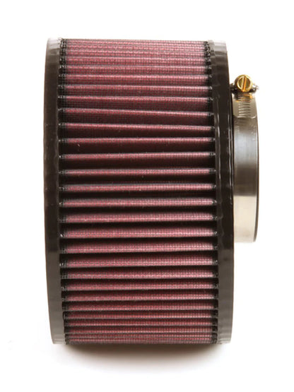 K&N Universal Rubber Filter - Round Straight 3in Flange ID - RA-0990