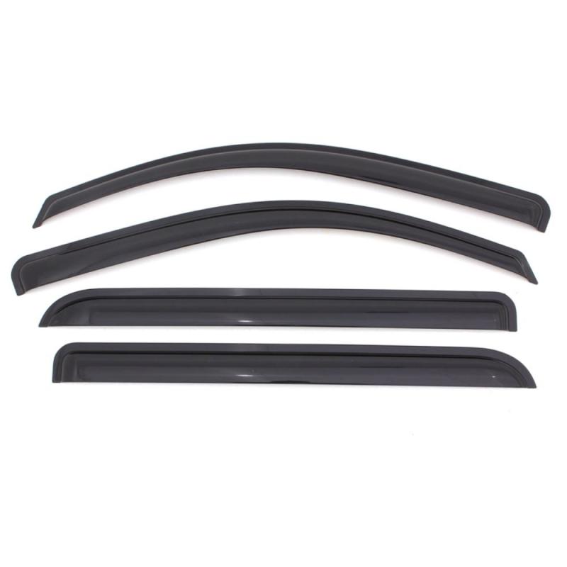 AVS 11-18 Volkswagen Jetta Ventvisor Outside Mount Window Deflectors 4pc - 94985-C-Dub Tech