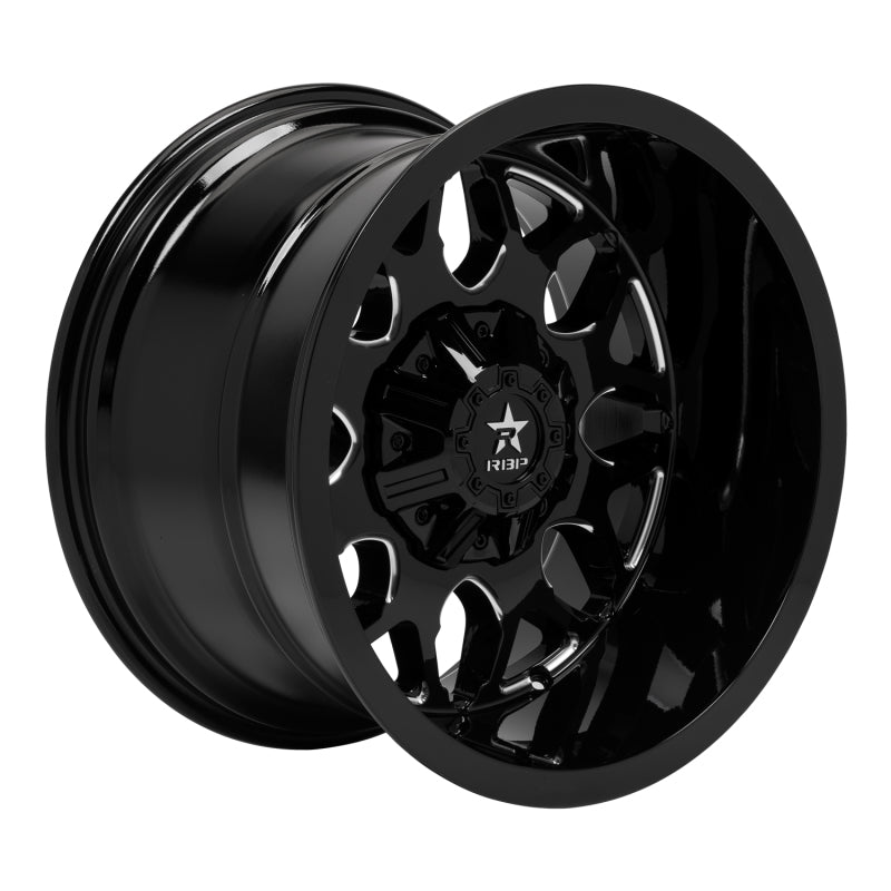 RBP 73R ATOMIC GLOSS BLK MACHINED GROOVES