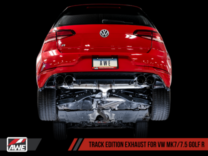 AWE Tuning 15-17 Volkswagen Golf R MK7 Track Edition Exhaust - 3015-43140-C-Dub Tech