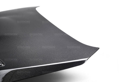 Seibon 15-17 Subaru Impreza WRX/STI CS Style Carbon Fiber Hood - HD15SBIMP-CS