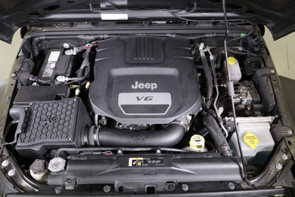 K&N 12-18 Jeep Wrangler 3.6L V6 Performance Intake Kit - 57-1581