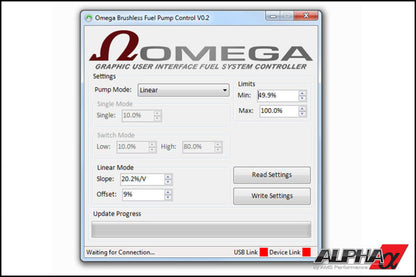 ALPHA Performance Brushless Fuel Pump Controller Kit - Updated V0.03 - ALP.07.07.0010-5-C-Dub Tech