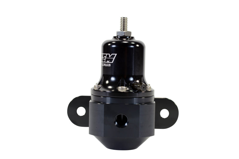 AEM High Capacity Universal Black Adjustable Fuel Pressure Regulator - 25-305BK-C-Dub Tech