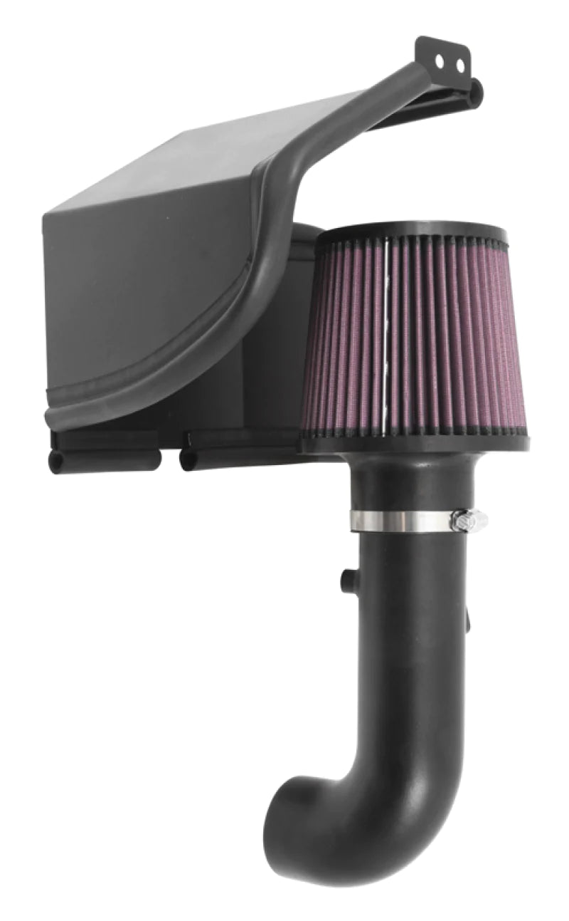 K&N 2015 WRX Black Typhoon Short Ram Intake - 69-8006TTK